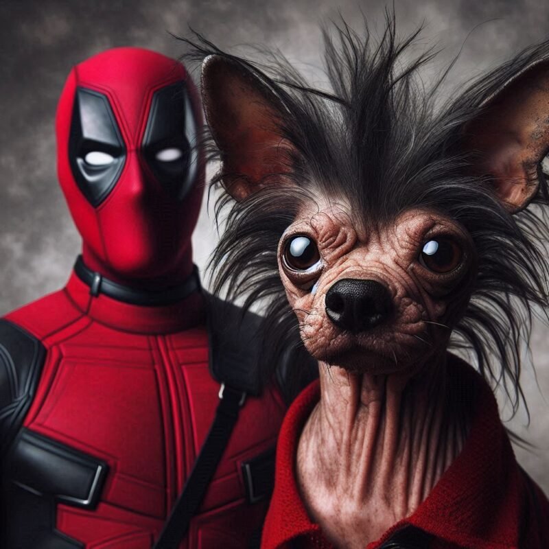 cachorro do deadpool